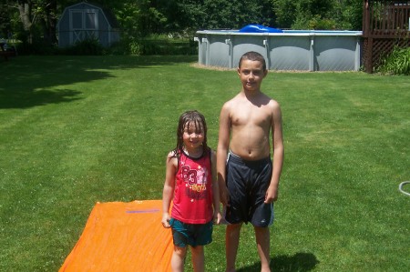 Justin 9 And Alexa 4   SUMMER 2008