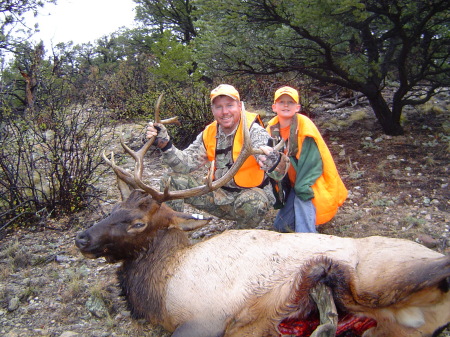 Elk Hunt with my nephew 2006