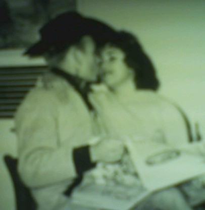 my mom & dad in the 60's- awe:)