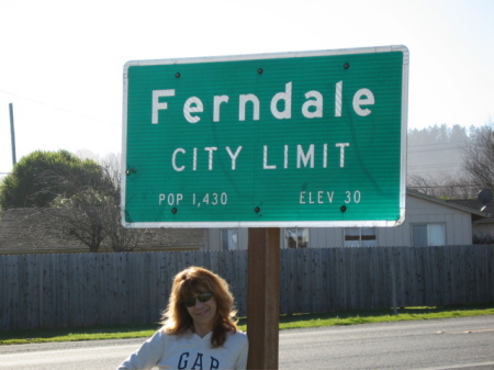 You can take the girl out of Ferndale...