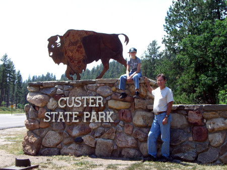 Bri and I at Custer State Park