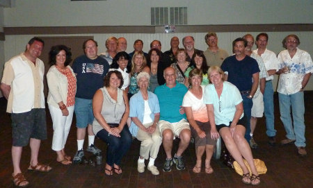 Class of 1971 with Mrs. Brigel and Mr. Hild