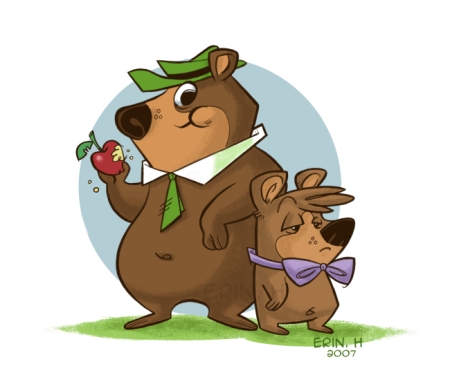 yogi_bear_and_boo_boo_by_missleo