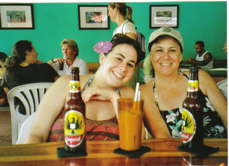 My daughter and I in Costa Rica