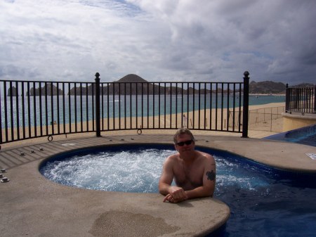The pool bar in cabo