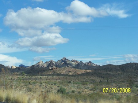 Along Route 68 near Bullhead City, AZ.