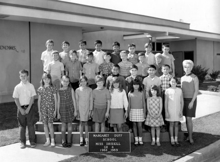 Ms. Driskill's Class, 4th. Grade Oct. 1968