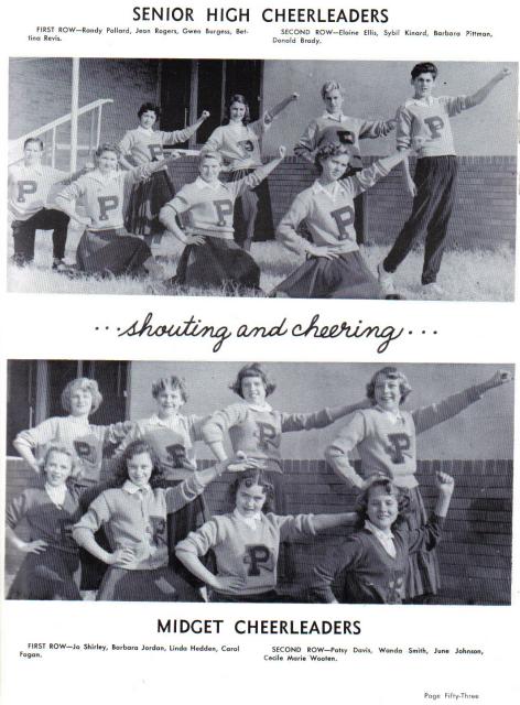 1955 cheerleaders