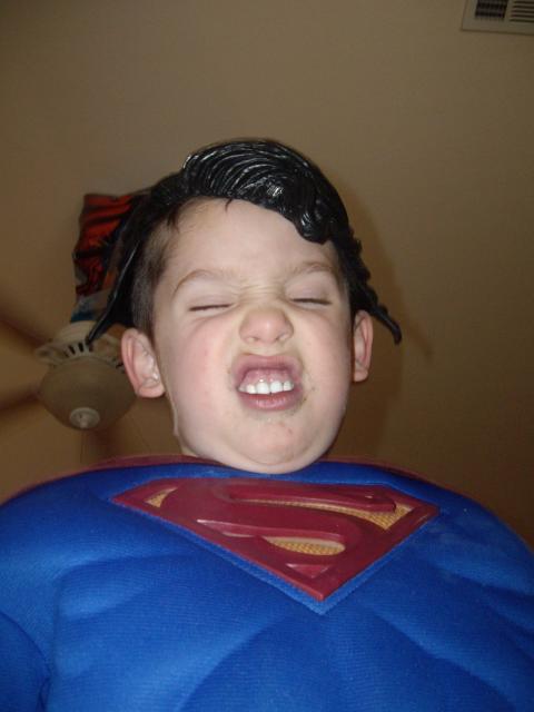 Layne as Super Man