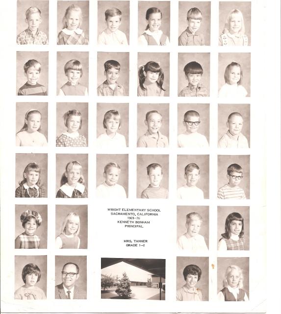1969-1970 2nd grade class photo