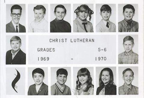 1969 Christ Lutheran School Oak Park Illinois