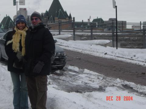 Bryon and I in Montreal