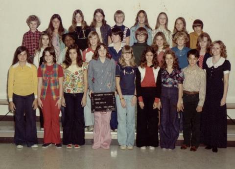 Academy Central 7th Grade Class of 1974