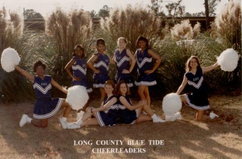 Blue Tide Cheerleaders 1995