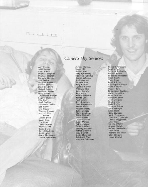 Burnsville High School Class of 1977 Reunion - BURNSVILLE CLASS OF 77 SENIOR PICTURES