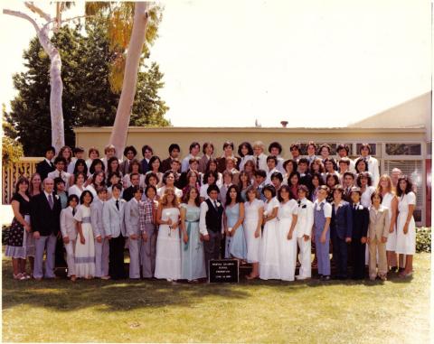 Dad's 8th grade promotion 1979