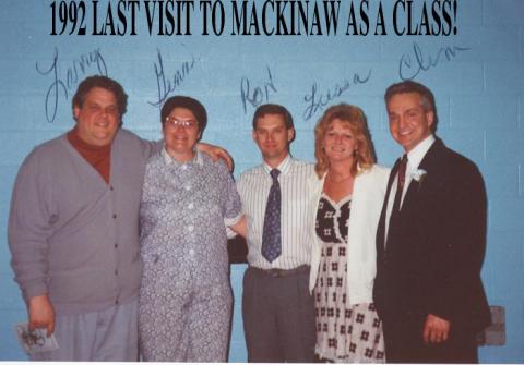 Mackinaw City High School Class of 1972 Reunion - CLASS OF 1972 LAST SEEN 1992