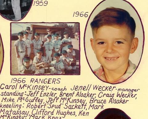 Spud's Baseball Team 1966 Shingle Springs, CA