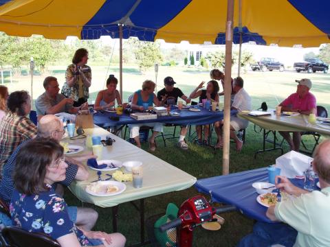 Wagners backyard party