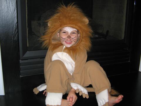 Our little Lion, Ethan-10/31/2004
