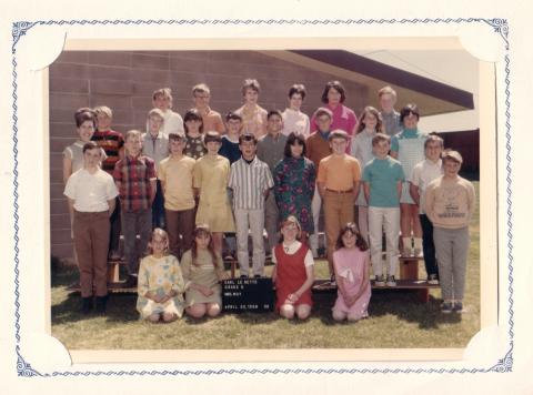 1968, 6th grade class