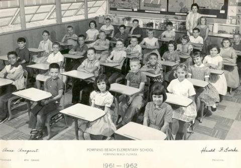PBES 4th Grade Class (1961-1962)