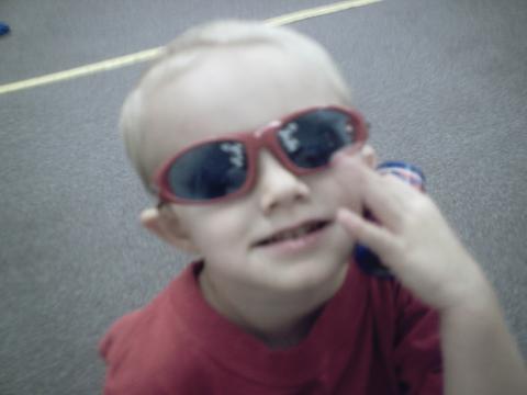 Ian with his shades