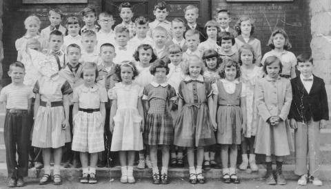 Class of 1959 in 2nd grade