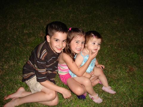 Ben, Gracie, and Brai