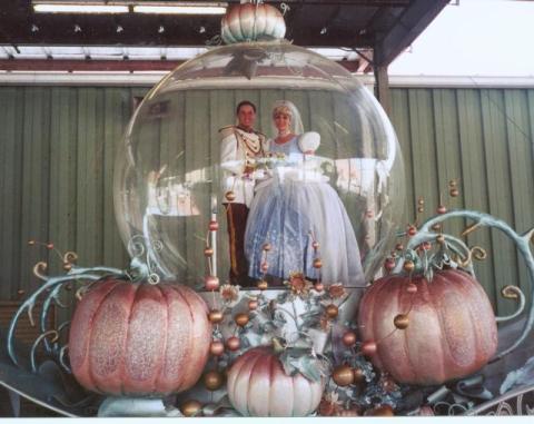 Cinderella & Prince Charming In Parade