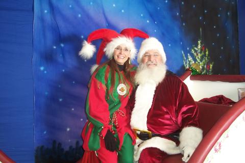 Me and Santa 2006