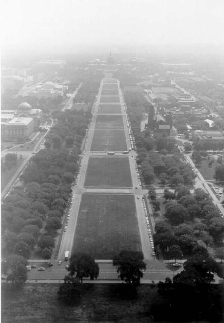 24May57 Capitol Bldg frm Washington Mem