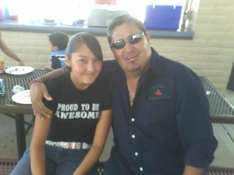 Ramon Cota and Daughter 2006