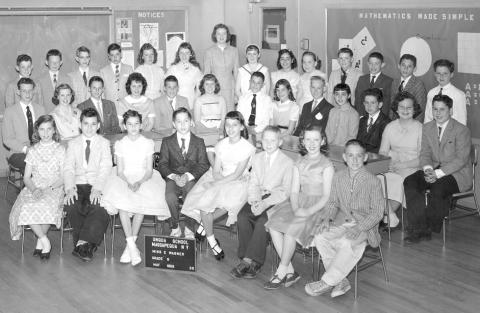 1958 - Mrs. Wagner's 6th Grade Class