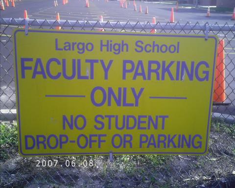 Faculty Parking