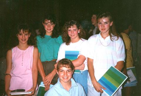 End of school at CVJH 1987 #13