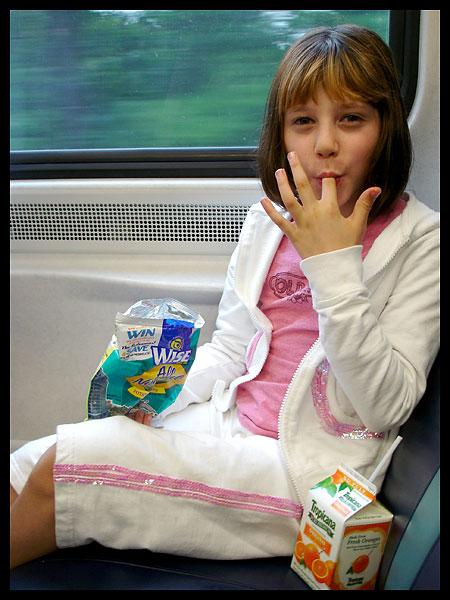 Maria on the LIRR