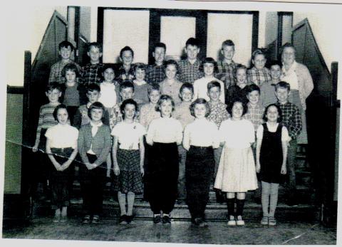 grade 5 1954/55  Mrs Laura Kidd