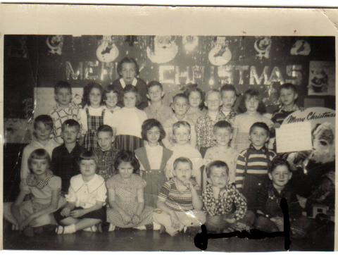 Mrs Saunders 1st grade 1955