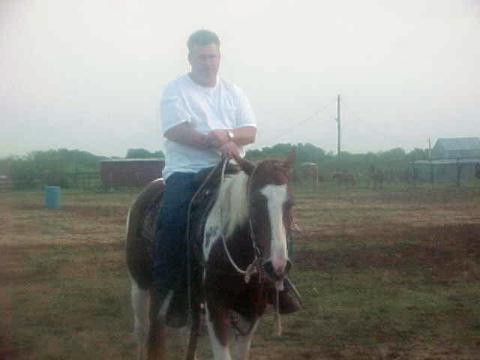 Keith on horse