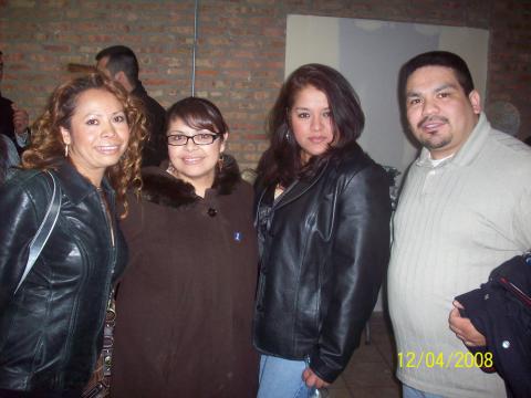 Maria E, Mari A, Diana C & Juan C