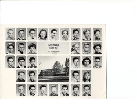 Lincoln Elementry 1958-59 6th grade
