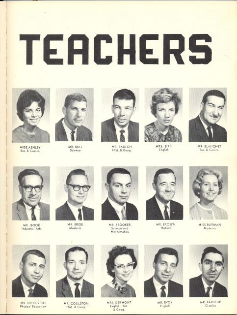 Teachers of 1962-63