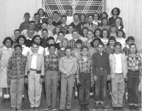 Whittier 6th grade 1952-1953