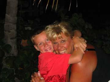 Justin & Mommy - July 2002