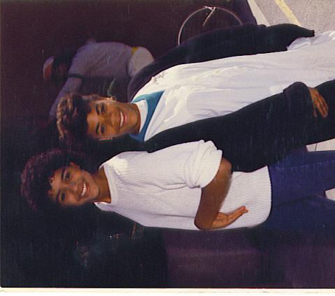 me and shanna 1986