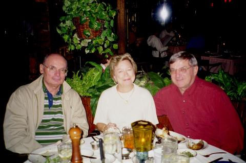 Jerry Hull, Peggy and Frank Christa