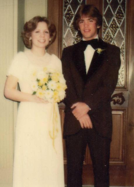 Jill & I Prom 1977