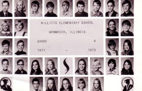 6th Grade Willitts 1971-72 (Mrs. Wells)