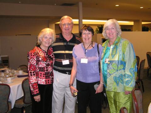 Juanita and Ron Beezley, Dianne Spurlock, Lorna Webster